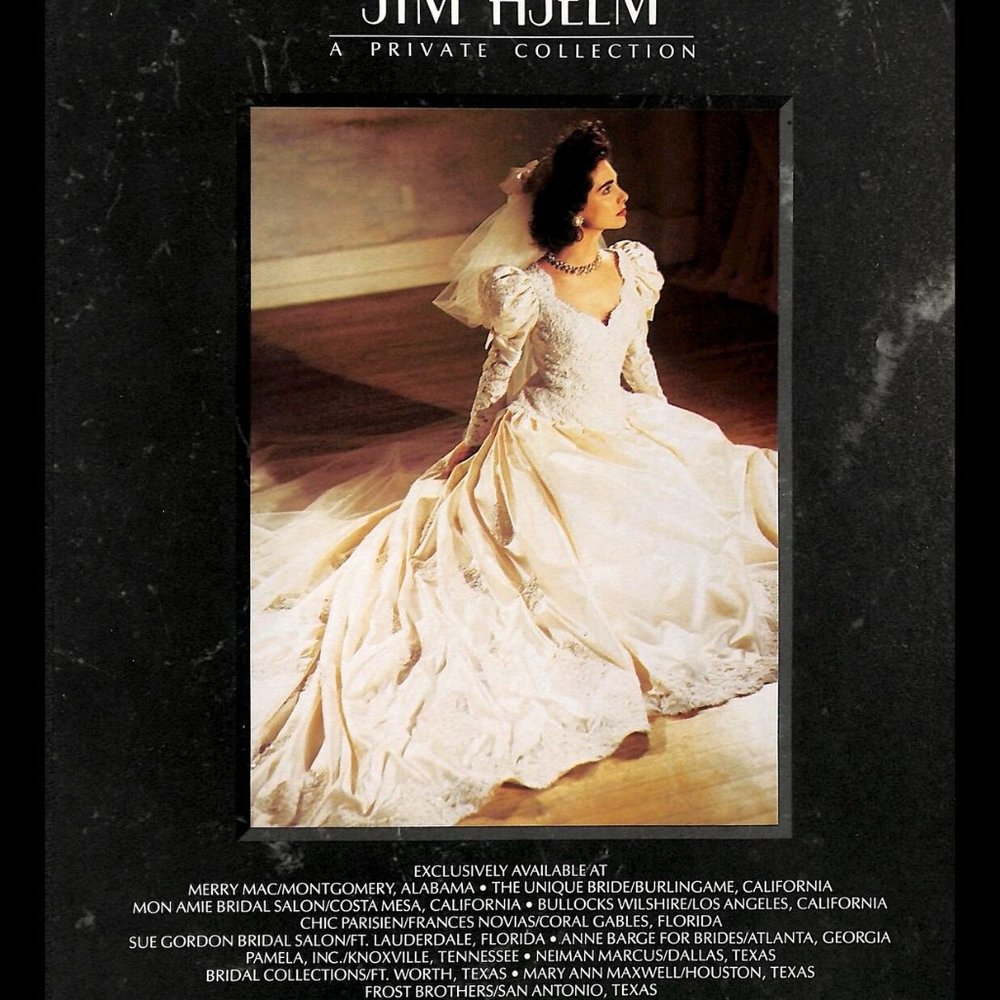Jim Hjelm Original Wedding Gown - Picture 2 of 5